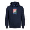 Sweat à capuche homme JORBECKS Jack & Jones 12219571 Blue marine