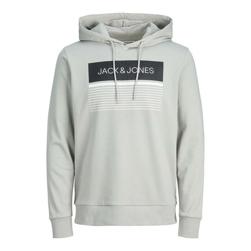 Sweat à capuche homme  JJTRAVIS Jack & Jones 12223700 Vert