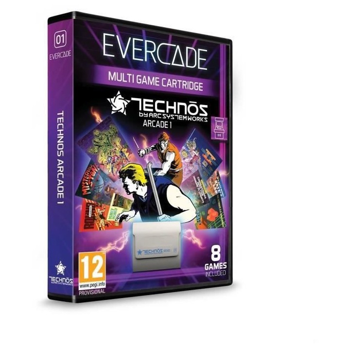 JUST FOR GAMES Blaze Evercade VS Starter Pack : Console + 1 manette +