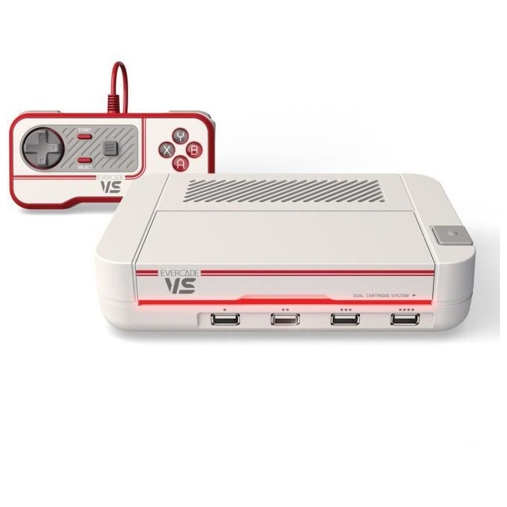 JUST FOR GAMES Blaze Evercade VS Starter Pack : Console + 1 manette +