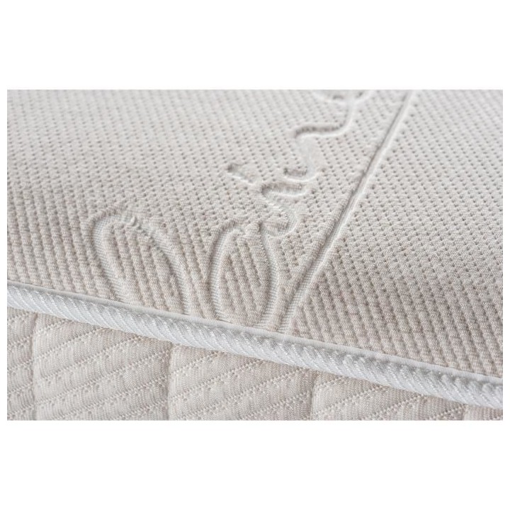 DEKO DREAM Ensemble Matelas + Sommier 160x200 - Ressorts ensachés - N