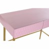 Console DKD Home Decor Rose Doré Métal Bois de manguier Moderne (90 x 45 x 74 cm)