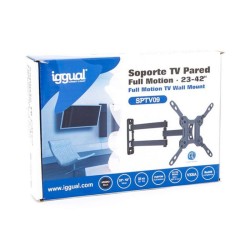 Support de TV iggual SPTV09 IGG314562 23"-42" Noir