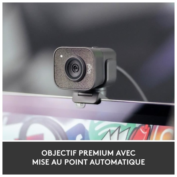 Logitech StreamCam : webcam pour streaming YouTube et Twitch, full HD
