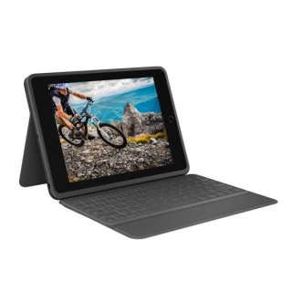 LOGITECH - Clavier et étui - Rugged Folio pour Apple 10.2-inch iPad 7