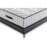 HOTEL SUPREME Ensemble Matelas + Sommier 140 x 190 - Ressorts - 7 zones - Ferme - 27 cm