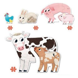 Puzzle Animaux XXL Goula 53175 (18 pcs)