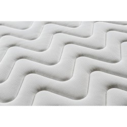 HOTEL SUPREME Ensemble Matelas + Sommier 140 x 190 - Ressorts - 7 zones - Ferme - 27 cm