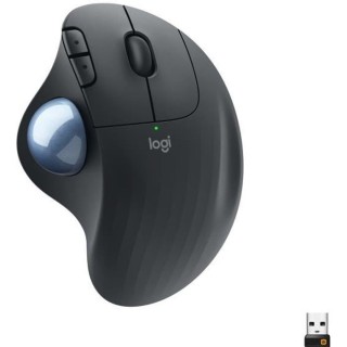 Souris Ergonomique - Sans fil - LOGITECH - ERGO M575 - Trackball - Gra