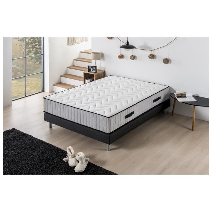 DEKO DREAM Hotel Supreme Ensemble matelas + sommier 160 x 200 cm - Res