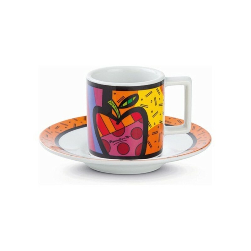 Lot de tasses Britto S5001324 Pomme Céramique (2 pcs)