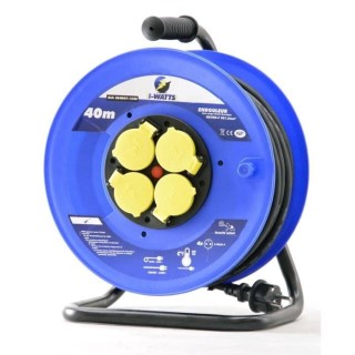 I-WATTS Enrouleur 40m 3x1,5mm HO7