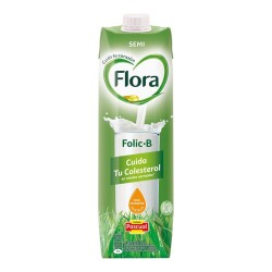 Lait demi-écrémé Flora...