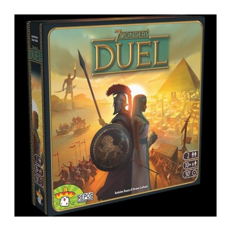 Repos Production | 7 Wonders : Duel | Unbox Now| Jeu de société | a partir de 10 ans | 2 joueurs | 30 minutes