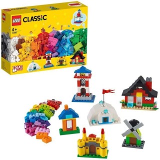 LEGO 11008 Classic Briques et Maisons, Set de Construction, Jeu Éduca