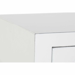 Console DKD Home Decor Blanc Argent Sapin Bois MDF (95 x 24 x 79 cm)