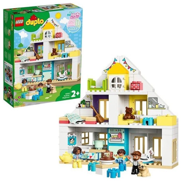 LEGO 10929 DUPLO Town La Maison Modulable 3-en-1, Maison de Poupée po