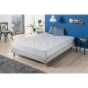 DEKO DREAM Springmax Ensemble Matelas + sommier 140x190 cm - Ressorts - 3 zones - 19 cm - Ferme