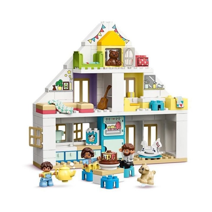 LEGO 10929 DUPLO Town La Maison Modulable 3-en-1, Maison de Poupée po
