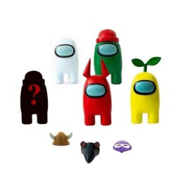 Figurine Bizak Among Us Plastique (5 pcs)