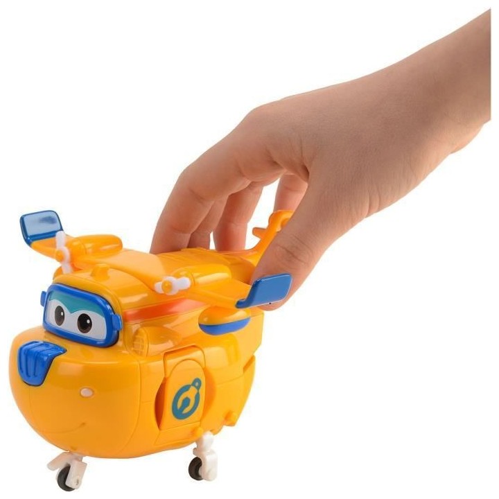 SUPER WINGS – TRANSFORMING DONNIE – Avion Jouet Transformable et F