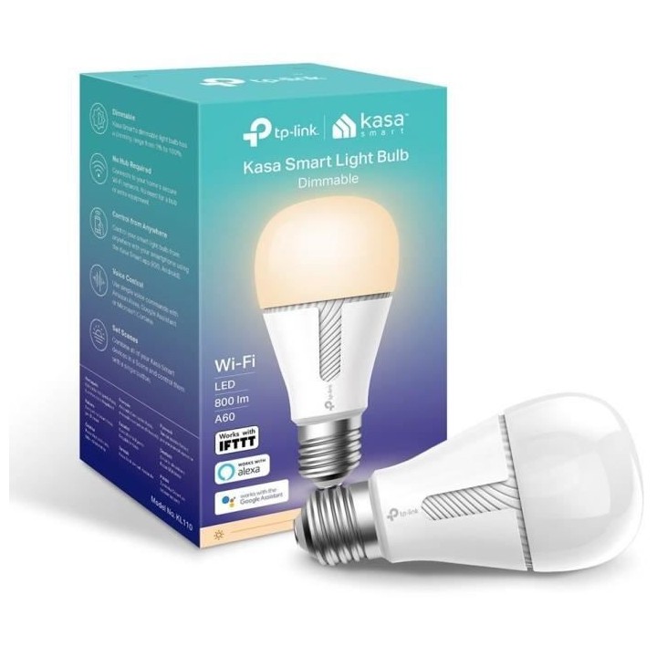TP-LINK Ampoule connectée WiFi KL110 Kasa - LED - E27 - 10 W