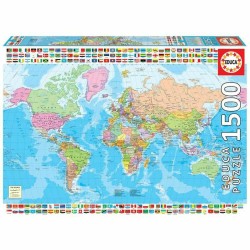 Puzzle Educa World Map 1500...