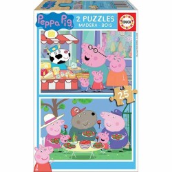 Puzzle Educa Peppa Pig (2 x...