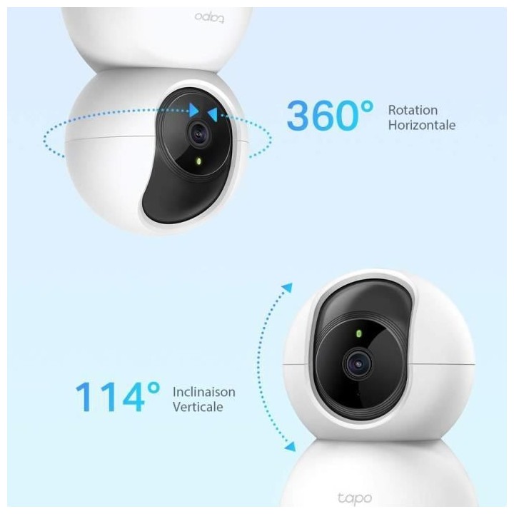 TP-Link Tapo Caméra Surveillance WiFi Tapo C200, camera ip 1080P avec