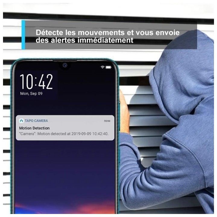 TP-Link Tapo Caméra Surveillance WiFi Tapo C200, camera ip 1080P avec
