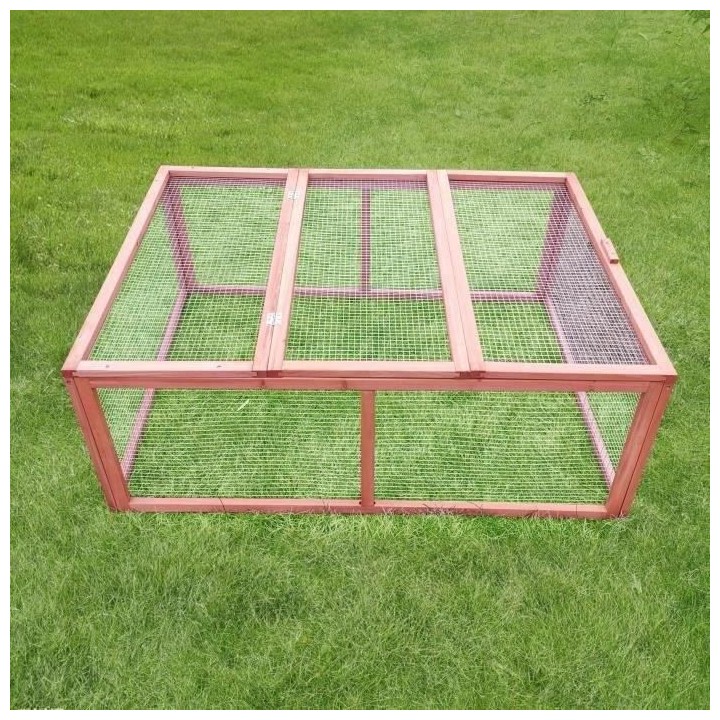 Clapier BOBBY - 120x90x44cm - Bois