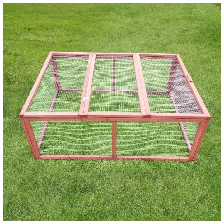 Clapier BOBBY - 120x90x44cm - Bois