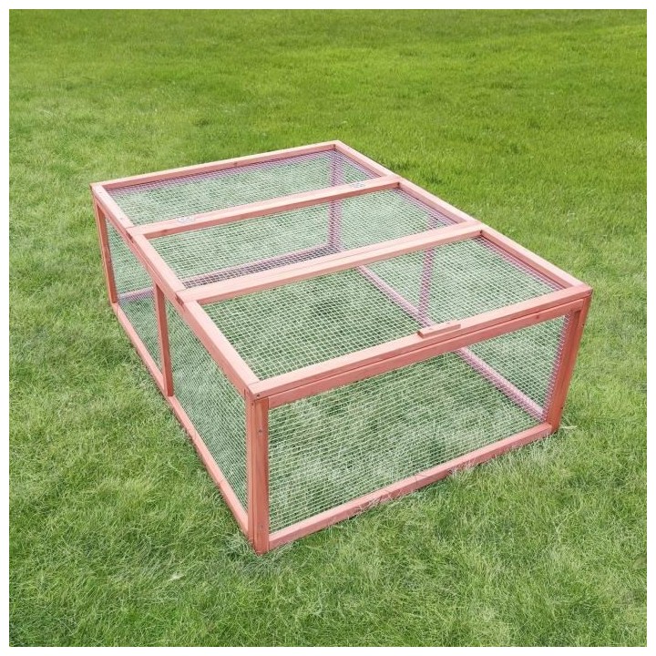 Clapier BOBBY - 120x90x44cm - Bois