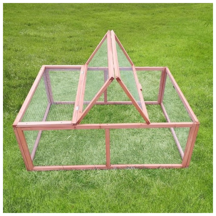 Clapier BOBBY - 120x90x44cm - Bois