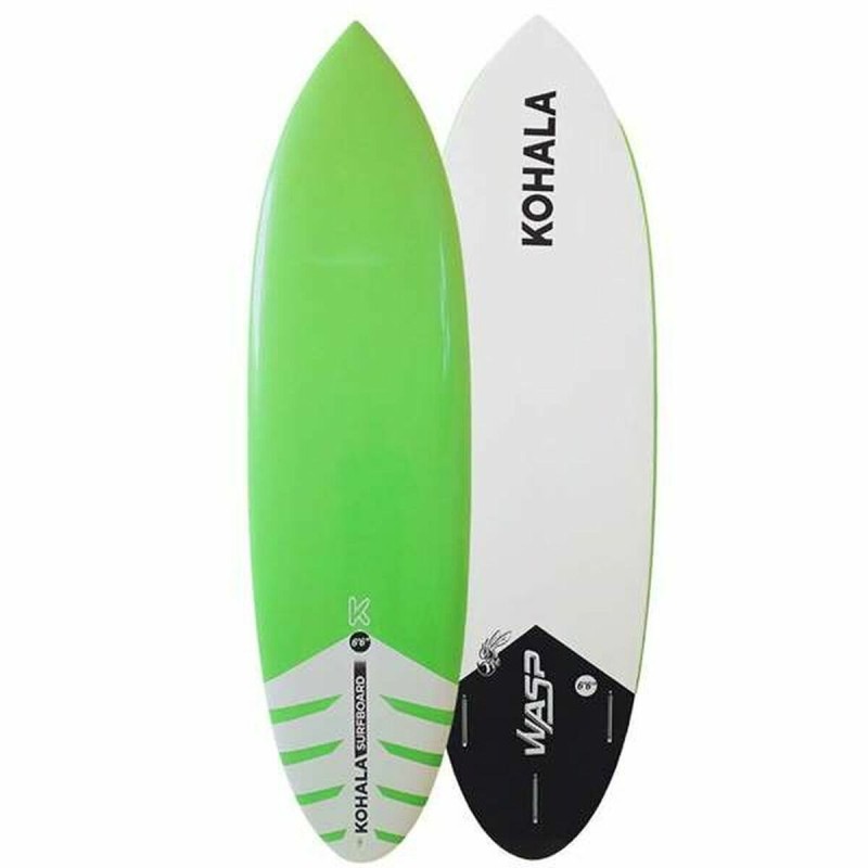 planche de surf Epoxy Surf 6'6" Vert Rigide