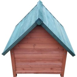 Niche en sapin BUDDY - 72x76x76cm - Pour chien - Bois