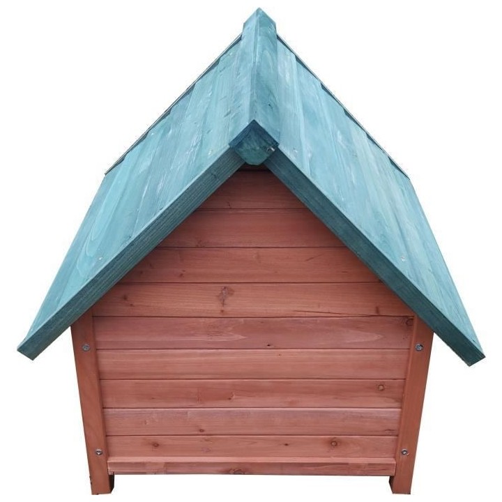 Niche en sapin BUDDY - 72x76x76cm - Pour chien - Bois