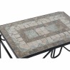 Jeu de 2 tables DKD Home Decor Noir Céramique Forge 48 x 30 x 58 cm (2 Unités)  