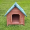 Niche en sapin BUDDY - 72x76x76cm - Pour chien - Bois