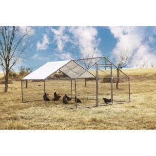 Enclos poulailler GALINA - 12m² - Métal