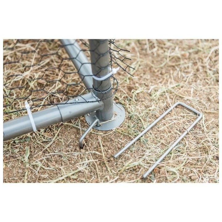 Enclos poulailler GALINA - 12m² - Métal