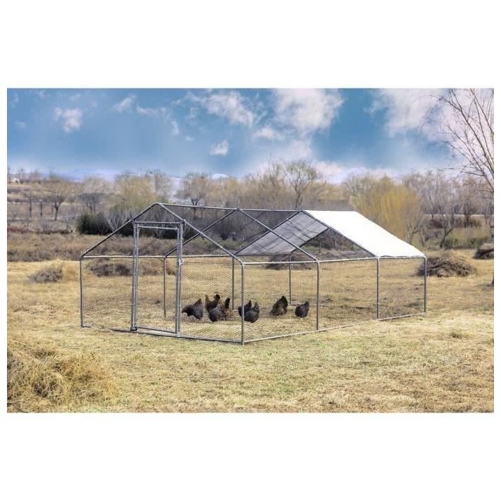 Enclos poulailler GALINA - 18m² - Acier