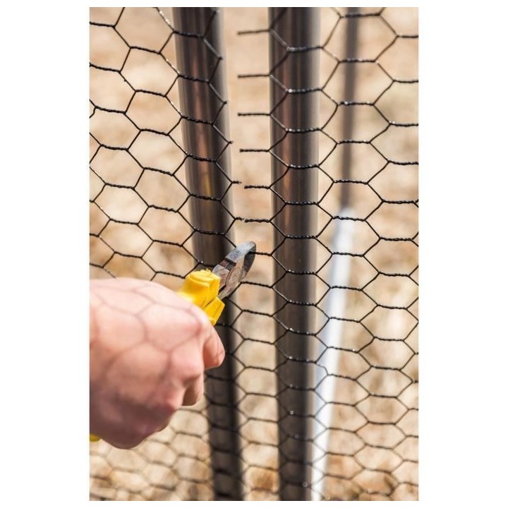 Enclos poulailler GALINA - 18m² - Acier