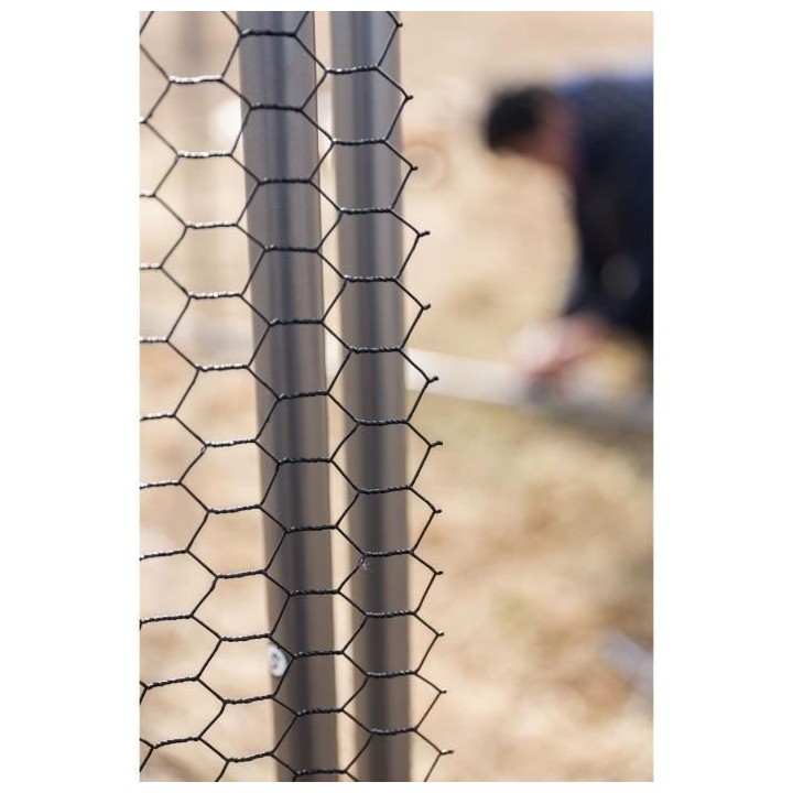 Enclos poulailler GALINA - 18m² - Acier