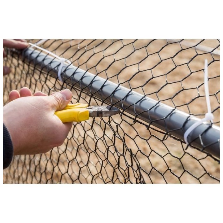 Enclos poulailler GALINA - 18m² - Acier