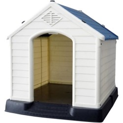 Niche en plastique OLAF - 87,7 x 78,5 x 81,5 cm - Toit Bleu