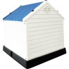 Niche en plastique OLAF - 87,7 x 78,5 x 81,5 cm - Toit Bleu