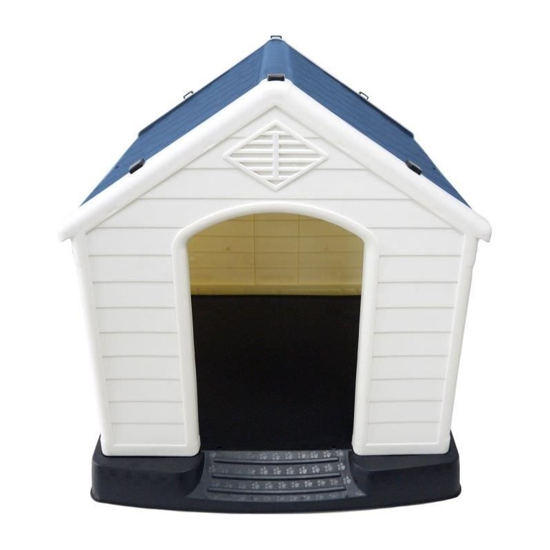 Niche en plastique OLAF - 73,6 x 66,5 x 69,5 cm - Toit Bleu