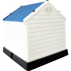 Niche en plastique OLAF - 73,6 x 66,5 x 69,5 cm - Toit Bleu