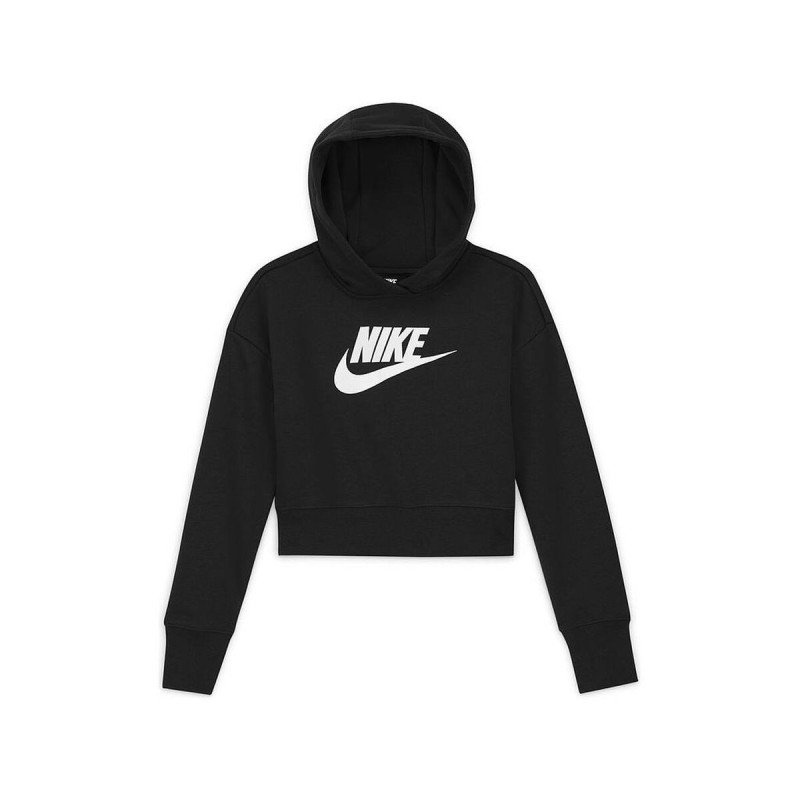 Sweat-shirt à capuche fille SPORTWEAR CLUB DC7210 Nike  010  Noir